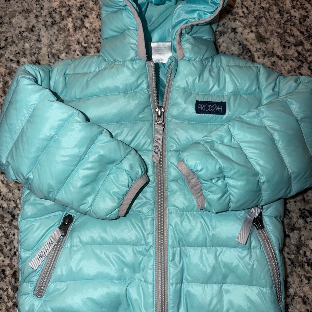 Prodoh Light Blue Puffer Jacket 18m